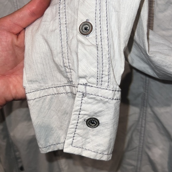 Buckle Black Label Mens Long Sleeve Button Down - Picture 6 of 7